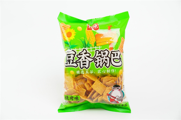豆香锅巴烧烤味220g