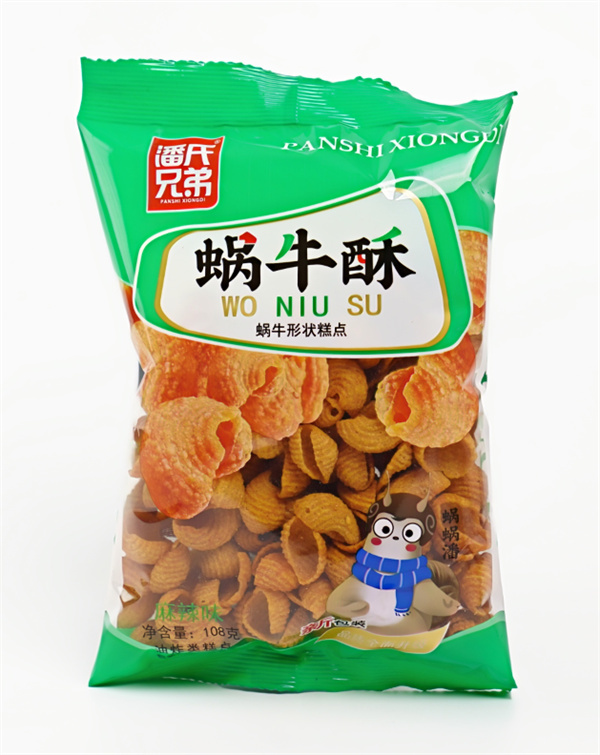 蜗牛酥麻辣味108g