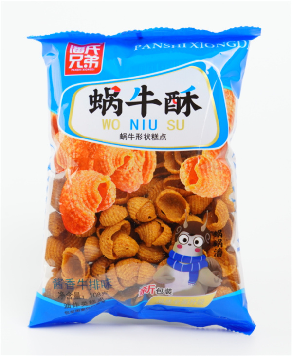 蜗牛酥酱香牛排味108g