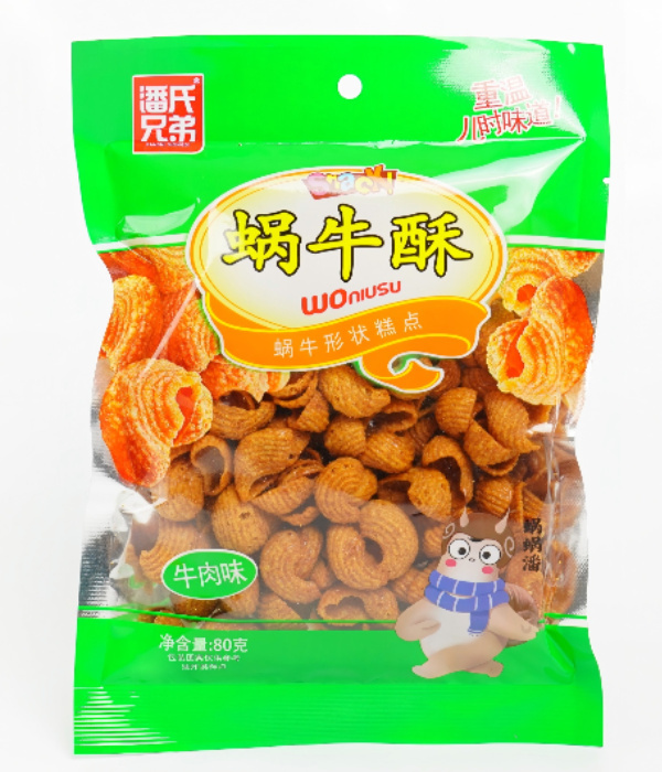 80g蜗牛酥牛肉味