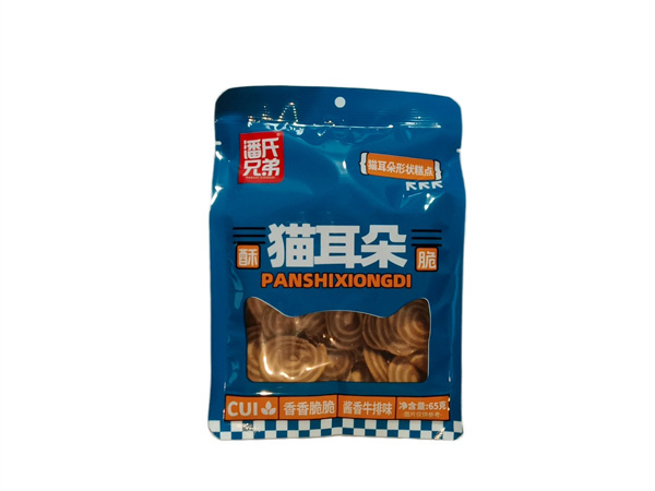 猫耳朵酱香牛排味65g
